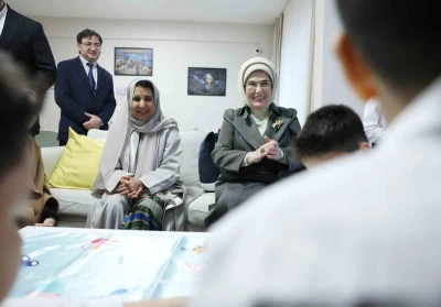 Emine Erdoğan: "Gazze&rsquo;de iki senede 54 bine yakın &ccedil;ocuk yetim kaldı"