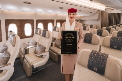 Emirates'e &ldquo;Orta Doğu&rsquo;nun En İyi Havayolu Şirketi&rdquo; &Ouml;d&uuml;l&uuml;