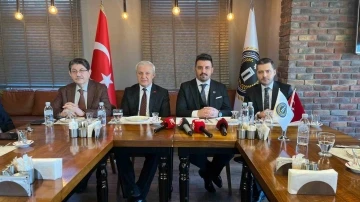 EMŞAV İl Y&ouml;netim Kurulu &uuml;yeleri basın mensupları ile bir araya geldi
