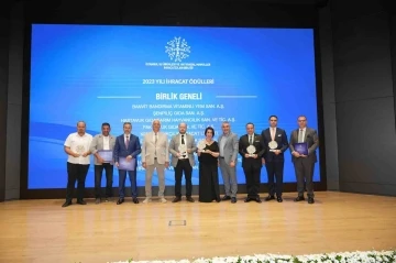 En başarılı ihracat&ccedil;ılar &ouml;d&uuml;llerini aldı