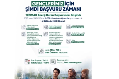 Enerji Bursuna Başvurular Başladı