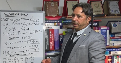 Enflasyon y&uuml;zde 41,5 olarak ger&ccedil;ekleşirse SSK ve Bağ-Kur emeklileri y&uuml;zde 13,46 zam alacak
