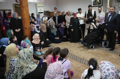 Engelli vatandaşlar camide buluştu
