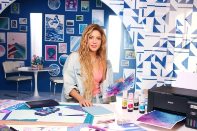 Epson, D&uuml;nyaca &Uuml;nl&uuml; M&uuml;zisyen Shakira İle İş Birliğini Duyurdu