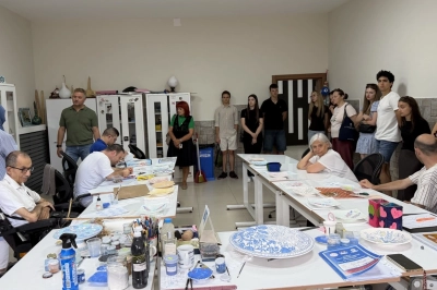 Erasmus &Ouml;ğrencileri, &Ccedil;orum'da Engelli Eğitim Merkezi&rsquo;ni ziyaret etti