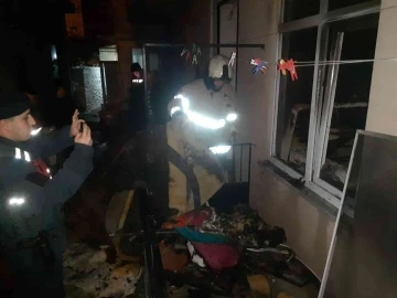 Erdek&rsquo;te elektrikli battaniye evi k&uuml;le &ccedil;evirdi