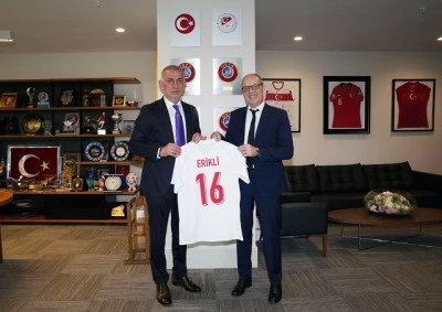 Erikli, milli takımlarımızın yeni sponsoru oldu
