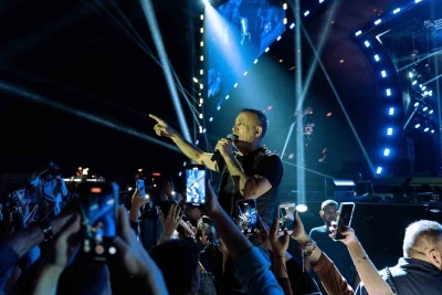 Erzurum&rsquo;da Haluk Levent r&uuml;zgarı