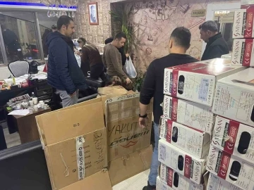 Erzurum HKMO deprem i&ccedil;in seferber oldu
