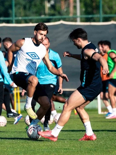 Erzurumspor FK, Gen&ccedil;lerbirliği ma&ccedil;ı hazırlıklarını s&uuml;rd&uuml;rd&uuml;