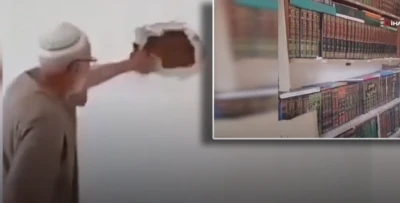 Esad rejiminden sakladığı k&uuml;t&uuml;phanesine 15 yıl sonra kavuştu