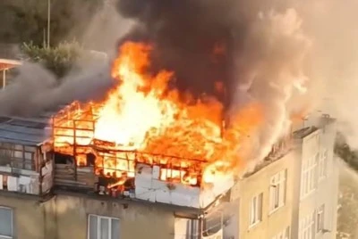 Esenevler'deki yangında 1 kişi yaşamını yitirdi