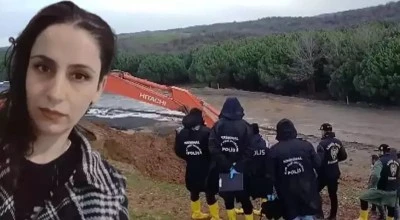 Eski eşini &ouml;ld&uuml;rd&uuml; ardından bir kamyon toprak aldı 