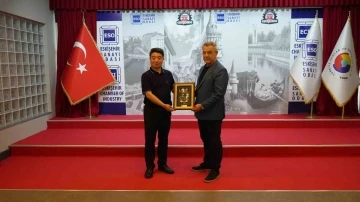 Eskişehir-&Ccedil;in ticari ilişkileri değerlendirildi
