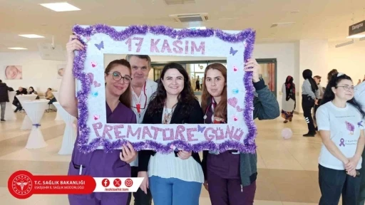 Eskişehir Şehir Hastanesi&rsquo;nde D&uuml;nya Premat&uuml;re g&uuml;n&uuml; etkinliği yapıldı
