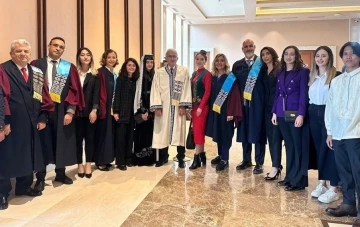 ESOG&Uuml; rekt&ouml;r&uuml; ve dekanları Cumhurbaşkanlığı K&uuml;lliyesi&rsquo;nde t&ouml;rene katıldı
