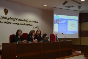 EST&Uuml; BİTEK, AKAUM ve ESKAM paydaşlığında &ldquo;Kadının G&uuml;&ccedil;lenmesi ve Liderlik&rdquo; paneli d&uuml;zenlendi
