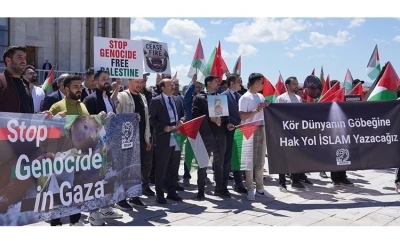 ET&Uuml;, Gazze ve Doğu T&uuml;rkistan i&ccedil;in y&uuml;r&uuml;d&uuml;
