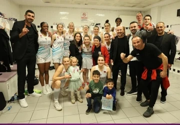 EuroCup Women Son 16 Turu: Melikgazi Kayseri Basketbol: 76 - NKA Pecs &Uuml;niversitesi: 65
