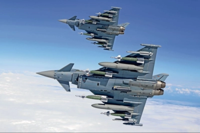 Eurofighter Typhoon Eyl&uuml;l'de Eskişehir'de