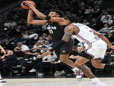 EuroLeague'de zorlu ma&ccedil; Beşiktaş'ın