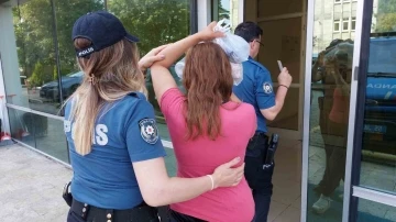 Evden hırsızlıktan g&ouml;zaltına alındı
