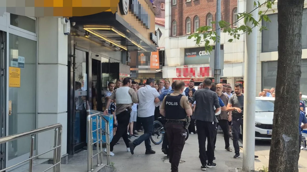 Evi haczedilince bankayı basıp silahı ile ateş a&ccedil;tı!