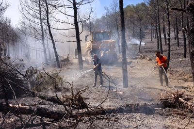 Eymir Yangınına &Ccedil;ankaya&rsquo;dan M&uuml;dahale