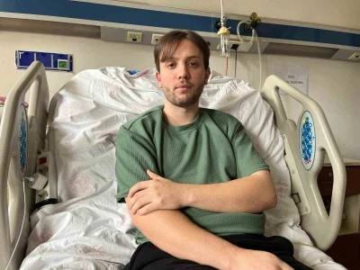 Fel&ccedil; kalan gen&ccedil; s&uuml;r&uuml;c&uuml;ye hasta yatağında ikinci şok