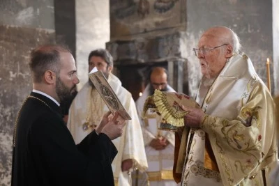 Fener Rum Patriği Bartholomeos, M&uuml;sl&uuml;manların Kurban Bayramı'nı kutladı