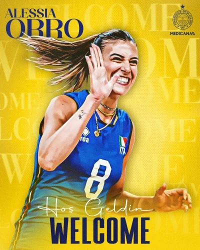 Fenerbah&ccedil;e Medicana, Alessia Orro'yu kadrosuna kattı