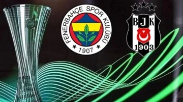 Fenerbah&ccedil;e ve Beşiktaş'ın rakipleri belli oldu