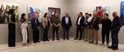 Ferahoğlu, SANKO Sanat Galerisi&rsquo;nde resim sergisi a&ccedil;tı
