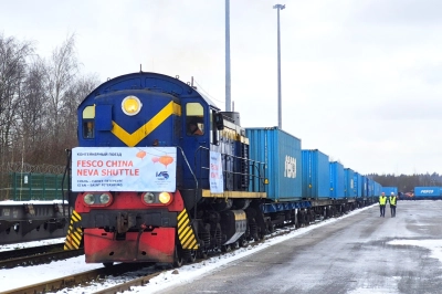FESCO &Ccedil;in'den St. Petersburg'a İlk Doğrudan Tren Seferini Başlattı