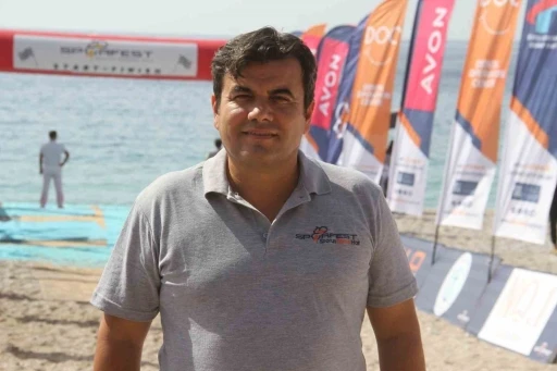 Fethiye&rsquo;de a&ccedil;ık su y&uuml;zme yarışı ger&ccedil;ekleştirildi
