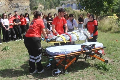 Fethiye&rsquo;de ger&ccedil;eğini aratmayan &rsquo;Acil Durum&rsquo; tatbikatı
