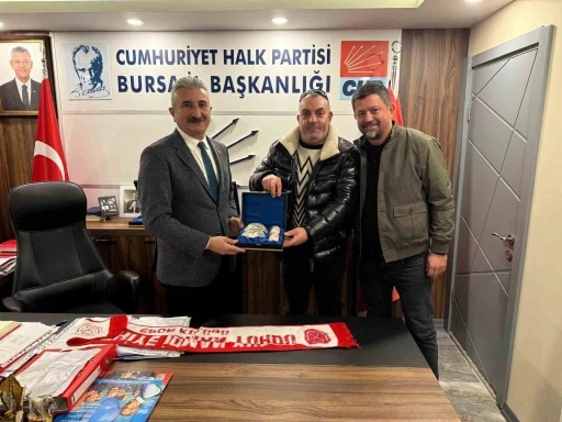 Fethiye İdman Yurdu&rsquo;ndan CHP İl Başkanlığı&rsquo;na ziyaret