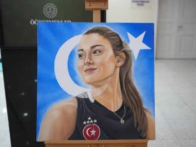 'Filenin Sultanları'nın şampiyonluğu resim sergisiyle &ouml;l&uuml;ms&uuml;zleştirildi