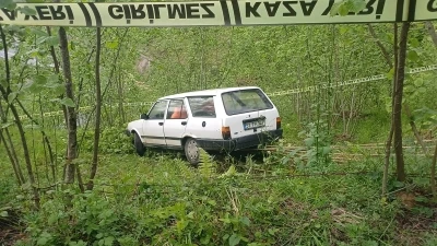 Fındık bah&ccedil;esine giren otomobilin s&uuml;r&uuml;c&uuml;s&uuml; &ouml;ld&uuml;
