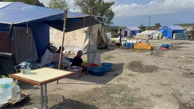 Fındık iş&ccedil;ilerinin &ccedil;adır hayatında her şey var, su ve elektrik yok