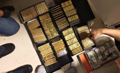 Firari Hilmi Tuna Kuriş'in aranması sırasında 200 kilo k&uuml;l&ccedil;e altın ele ge&ccedil;irildi