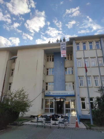 Fırat EDAŞ &ccedil;alışanları, kurumun &ccedil;atısına &ccedil;ıktı
