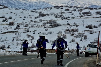 Fırat EDAŞ Zorlu Kış Şartlarına Karşı Sahada &Ouml;nlemlerini Aldı