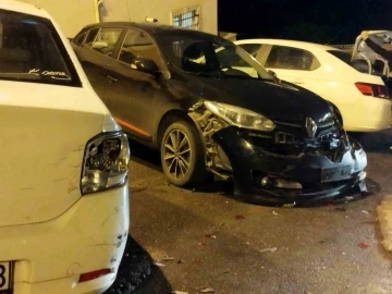 Frenleri tutmayan otomobil, 14 aracı bi&ccedil;ti
