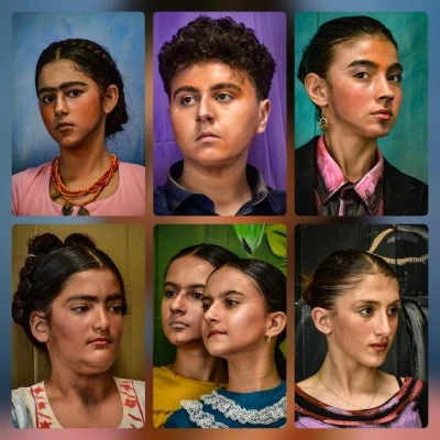 Frida Kahlo&rsquo;nun eserleri, Bursa&rsquo;da canlı tabloya d&ouml;n&uuml;şt&uuml;