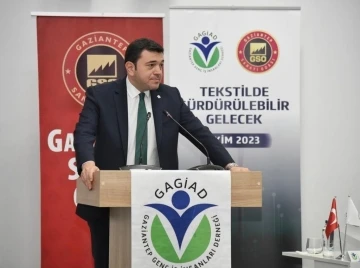 GAGİAD Başkanı Ko&ccedil;er, Tekstilde S&uuml;rd&uuml;r&uuml;lebilir Gelecek Paneli&rsquo;nde konuştu
