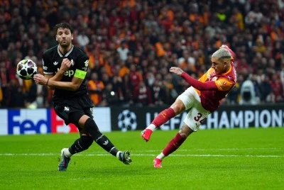 Galatasaray'dan, UEFA Şampiyonlar Ligi'nde ilk