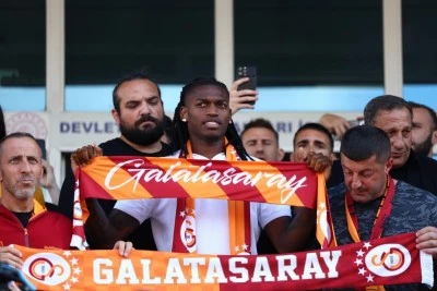 Galatasaray'ın yeni transferi Rafael Leao İstanbul'da
