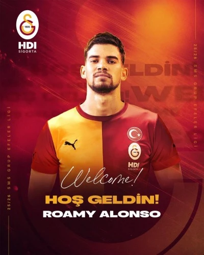 Galatasaray, Roamy Alonso'yu transfer etti