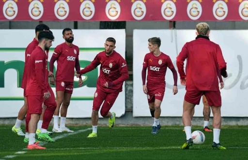 Galatasaray, Samsunspor ma&ccedil;ı hazırlıklarını tamamladı